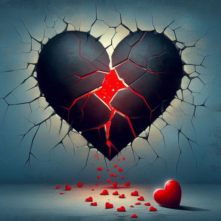 Black Broken Heart DP Black Broken Heart DP