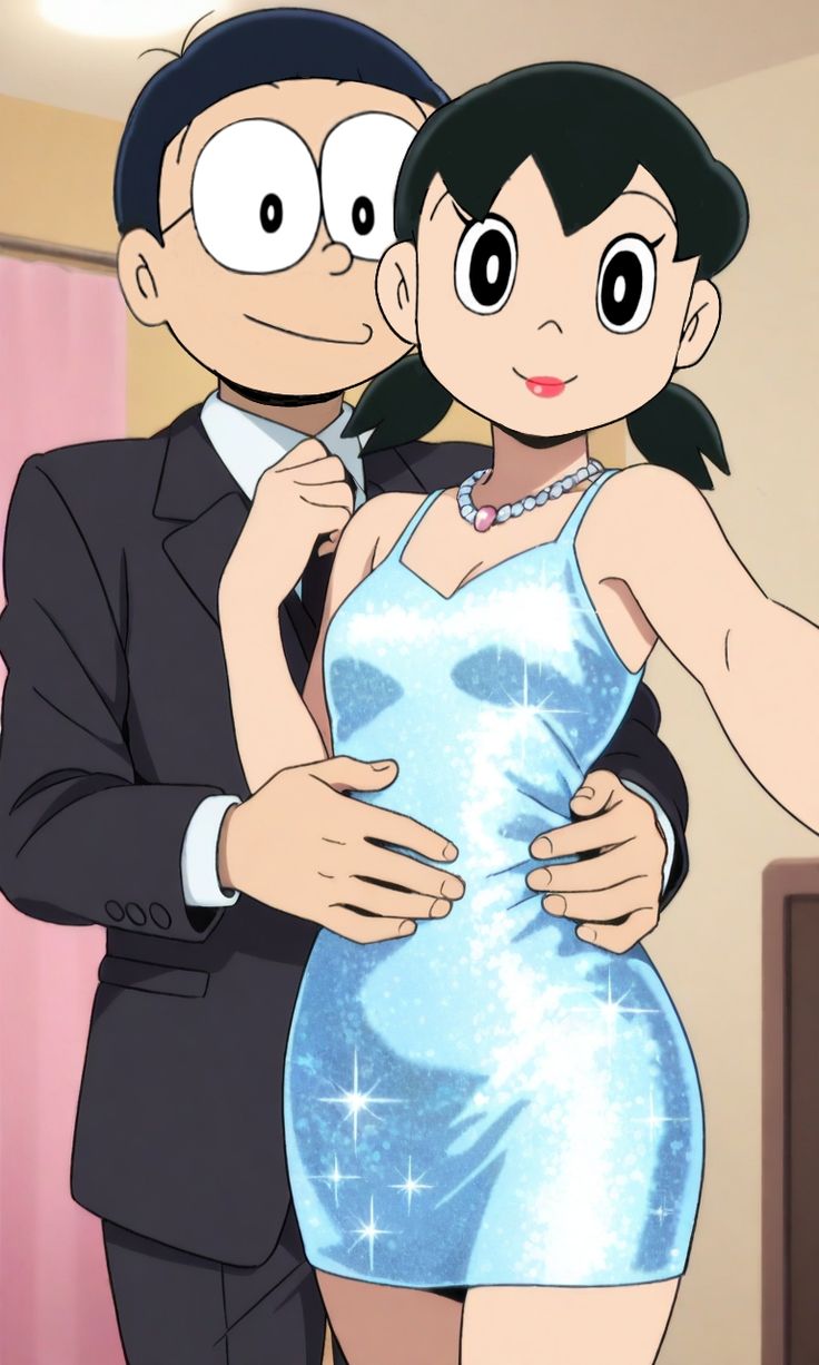Wallpaper Shizuka and Nobita Pic Wallpaper Shizuka and Nobita Pic