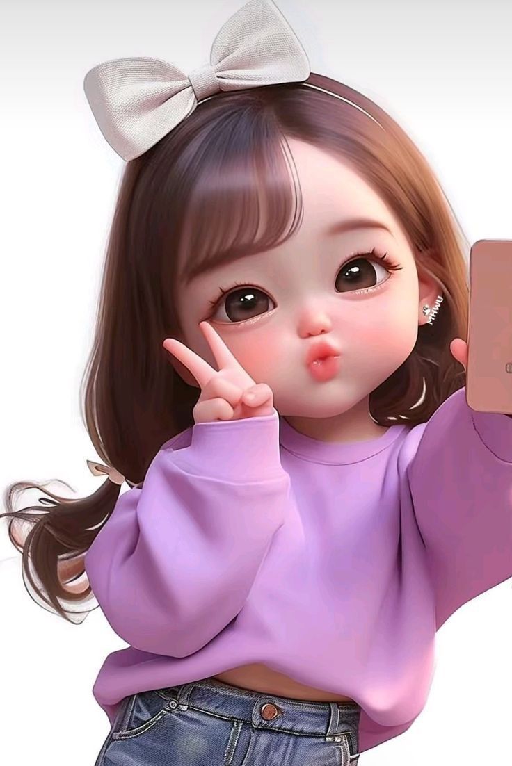 Whatsapp DP Cute Doll Pic