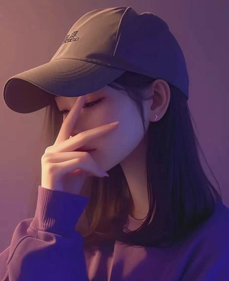 Attitude Cartoon Girl DP