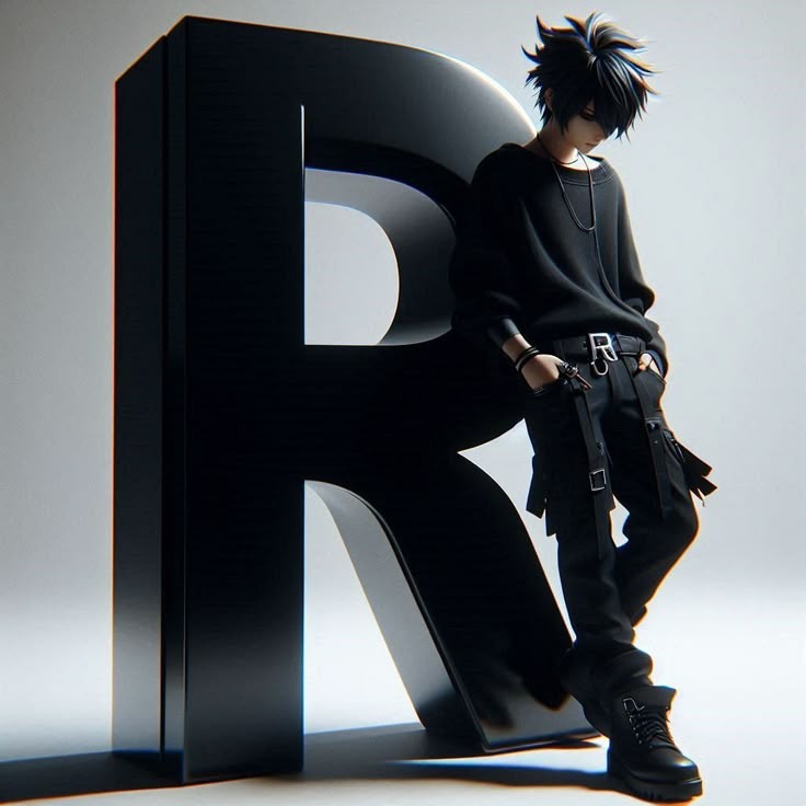 R Fire Letter R Fire Letter