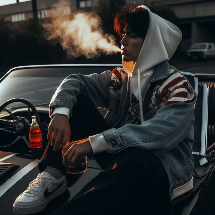 Smoking Bad Boy Photo Smoking Bad Boy Photo